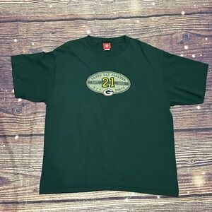 Vintage Green Bay Packers Green T-Shirt. Size X Large. GUC.